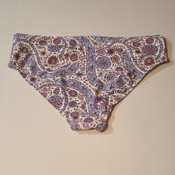 Xhilaration Womens Floral Pattern Bikini Bottom NWT 16W/18W - Picture 2 of 8